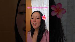 Gabriela sings Lush Life - Zara Larsson Acapella 🌸 #LushLife#ZaraLarsson#music#singer#cover#shorts