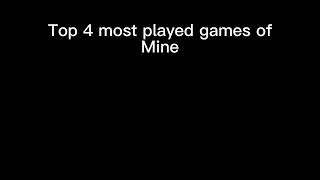Top 4 of my most played Roblox games