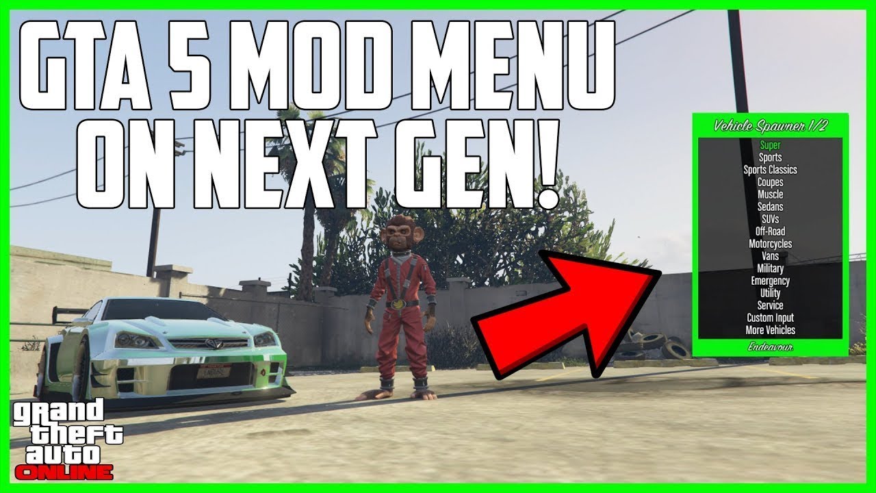 GTA 5 INSANE NEW MOD MENU! XBOX/PS4! NO DOWNLOAD REQUIRED ...