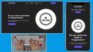 ASMR Programming - Responsive Portfolio Design - No Talking