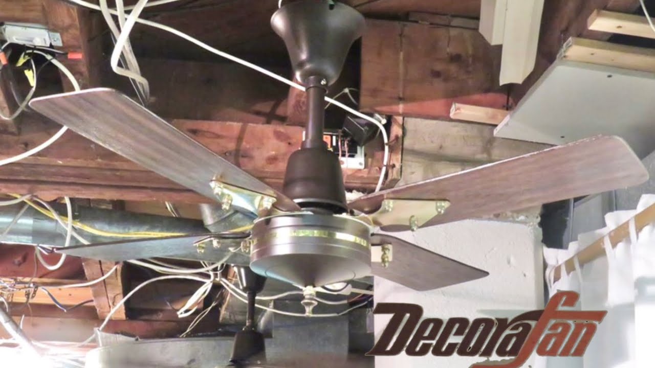 1980 Banvil Decorafan spinner 90 cm model 436L ceiling fan - YouTube