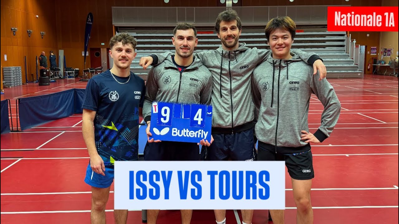 NATIONALE 1A | Issy-les-Moulineaux vs 4s Tours TT