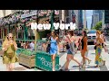 [4K]🇺🇸NYC Summer Walk🗽Times Square to Columbus Circle & Lincoln Center in Manhattan | May 2022