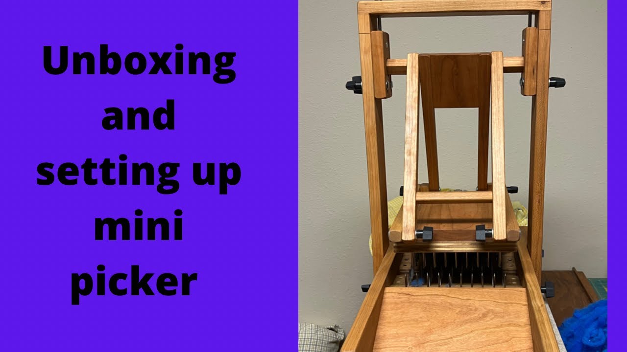 Unboxing and setting up Bam Fiber Works Mini Swing Picker - BONUS Video