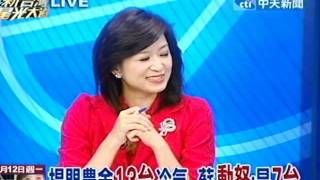 新台灣星光大道 20111212(2/8)》林瑞雄辯才 僅拿9個百分點 宋:我不相信