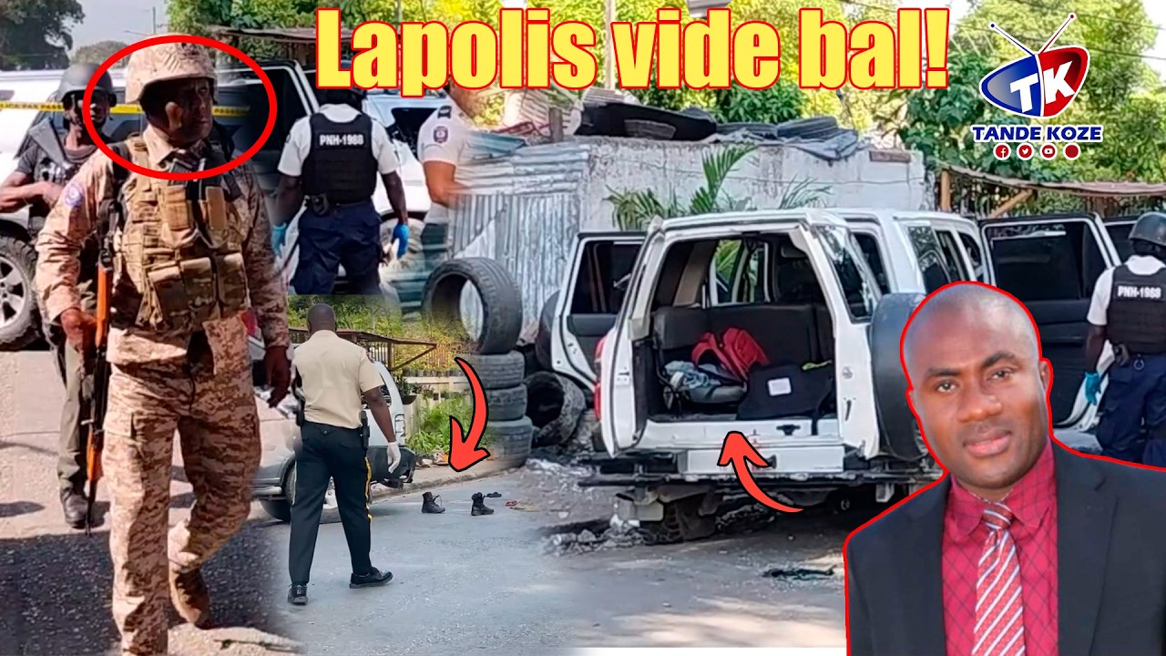 Flash! Theriel bay sou kòman lapolis vide atè 6 kidnapè.