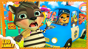 Baby Police Officer Chase Thief 👮‍♂ Stranger In Prison | Nursery Rhymes #funny #animation #shorts