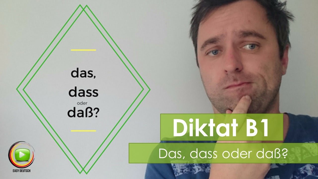 Diktat dass oder das YouTube Diktat dass oder das YouTube