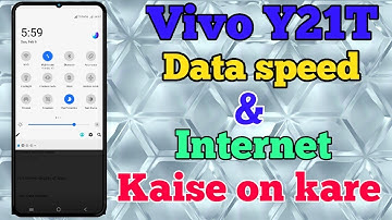 Vivo Y21T Me Data Speed Setting Kaise On Kare // How To Data Speed Setting On Vivo Y21T