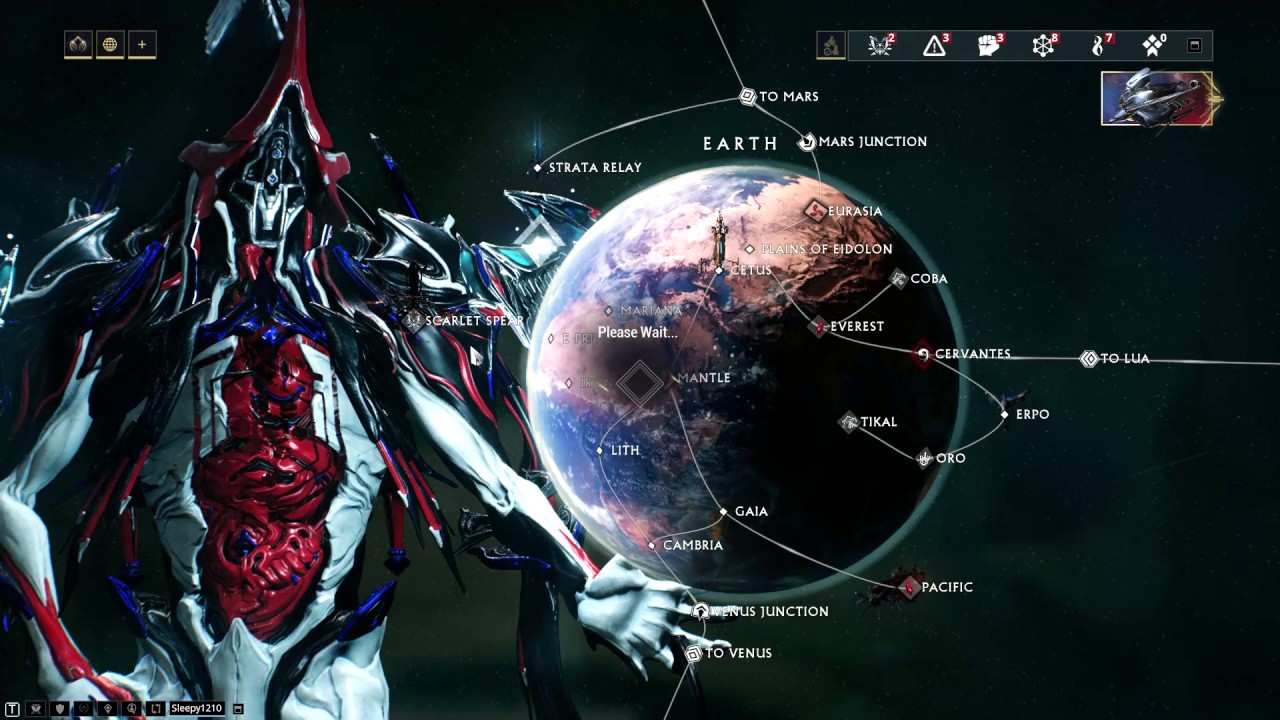 Warframe bug (scarlet spear event) :(