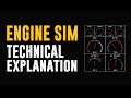 Engine sim procedurally generating audio using a realtime fluid simulation technical breakdown