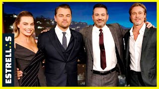 Leonardo DiCaprio, Brad Pitt y Margot Robbie Interrumpen monólogo de Jimmy Kimmel #Shorts