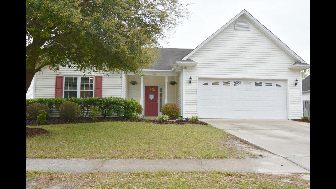 6703 Dorrington Dr House Tour Homes for Sale in Wilmington NC