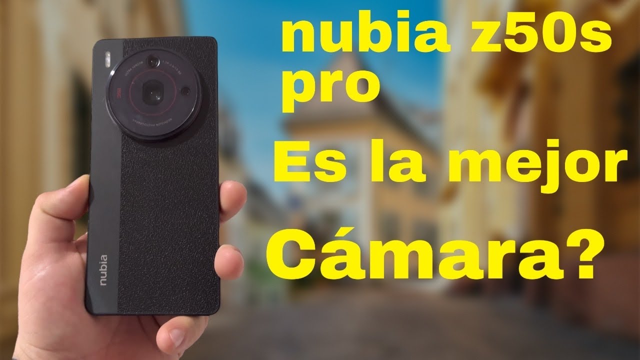 Nubia Z50S Pro se promociona para ir más allá de la fotografía