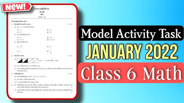 Class 6 Math Model Activity Task January 2022| WBBSE| Activity Task 2022