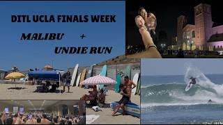 UCLA UNDIE RUN + MALIBU BEACH DAY | DITL: FINALS WEEK EDITION