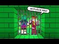 UCIEKAMY Z ZIELONEGO WIĘZIENIA! - Minecraft | CZOKLET I GAENALI