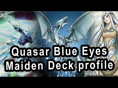 Quasar Blue eyes Maiden Deck profile