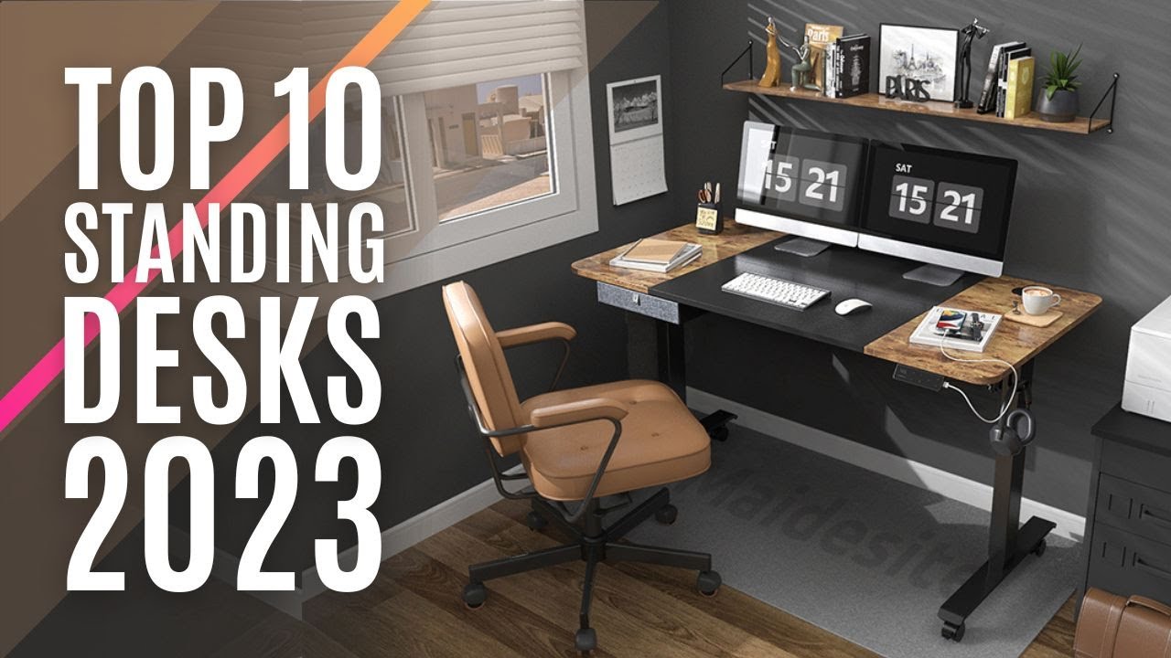Top 10: Best Height Adjustable Electric Standing Desks 2023 / Sit Stand up Desk, Computer Desk
