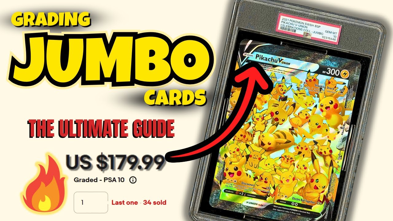Jumbo Pokmon Cards Are WORTH Grading! Heres Why..