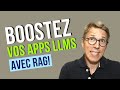 Boostez la performance de vos applications llms avec rag  retrieval augmented generation