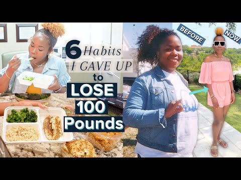 6 Habits I GAVE UP to Lose 100 Pounds While Busy AF | STOP Binge Eating, Emotional Eating + Cravings