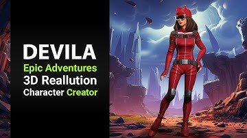 A Devila 3D Character Exploration - 3D Character for Character Creator 4 & Unreal Engine 5