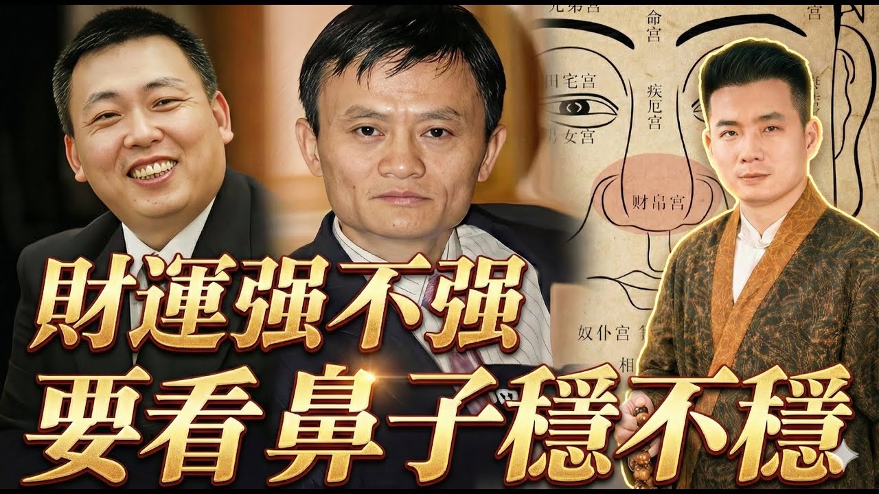 道元觀相 # 02 鼻子看財庫，額頭看靠山？道元獨門面相法，讓你看懂自己臉上的財富與機會！#富貴面相