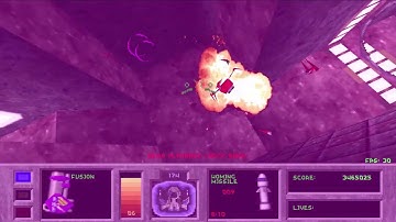 Descent First Strike Saturn Mine 3 Level 17 - Difficulty level Insane