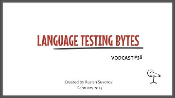 Language Testing Bytes Vodcast #38: Interview with John Read