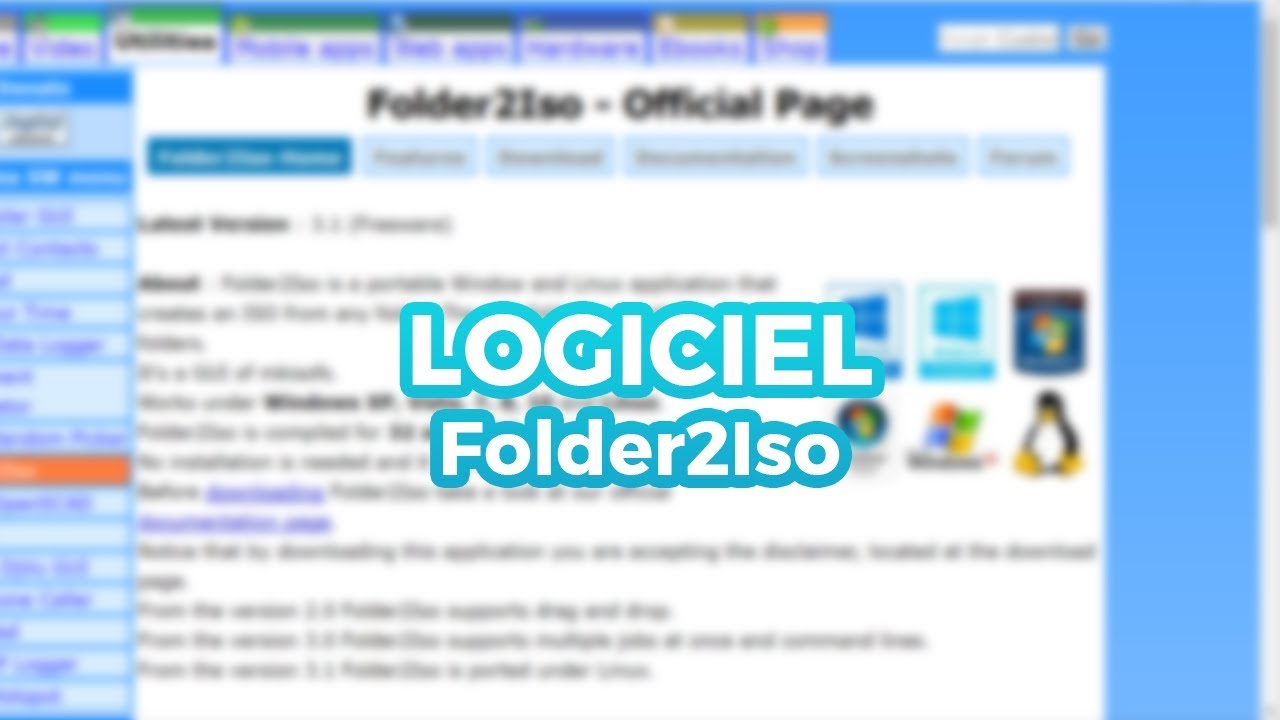 folder2iso website folder2iso website