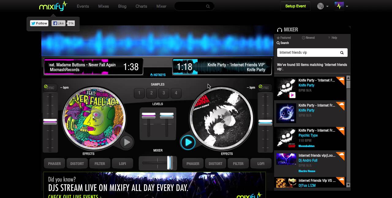 mixify online dj review - YouTube