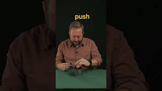 Coins through coaster #coinmagic #sleightofhand #magic