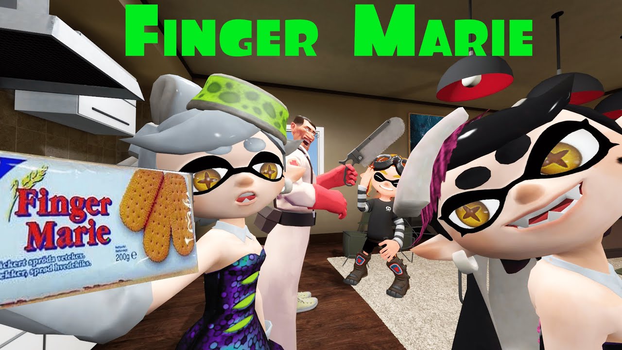 Finger marie [Splatoon/Gmod 3D animation] - YouTube