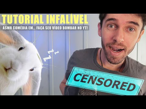 93,5% dos COELHOS ALBINOS da MONGÓLIA DORMEM COM ESSE ASMR [TUTORIAL PARA BOMBAR NO YT]