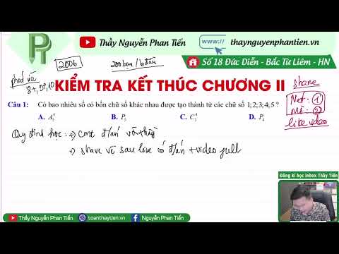 Video Livestream: Ôn Tập Học Kỳ 1 (Toán 11) - Buổi 1 - Tổ... - youtube