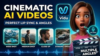 Vidu Ai Creates Cinematic AI Videos with Perfect Lip Sync & Different Camera Angles