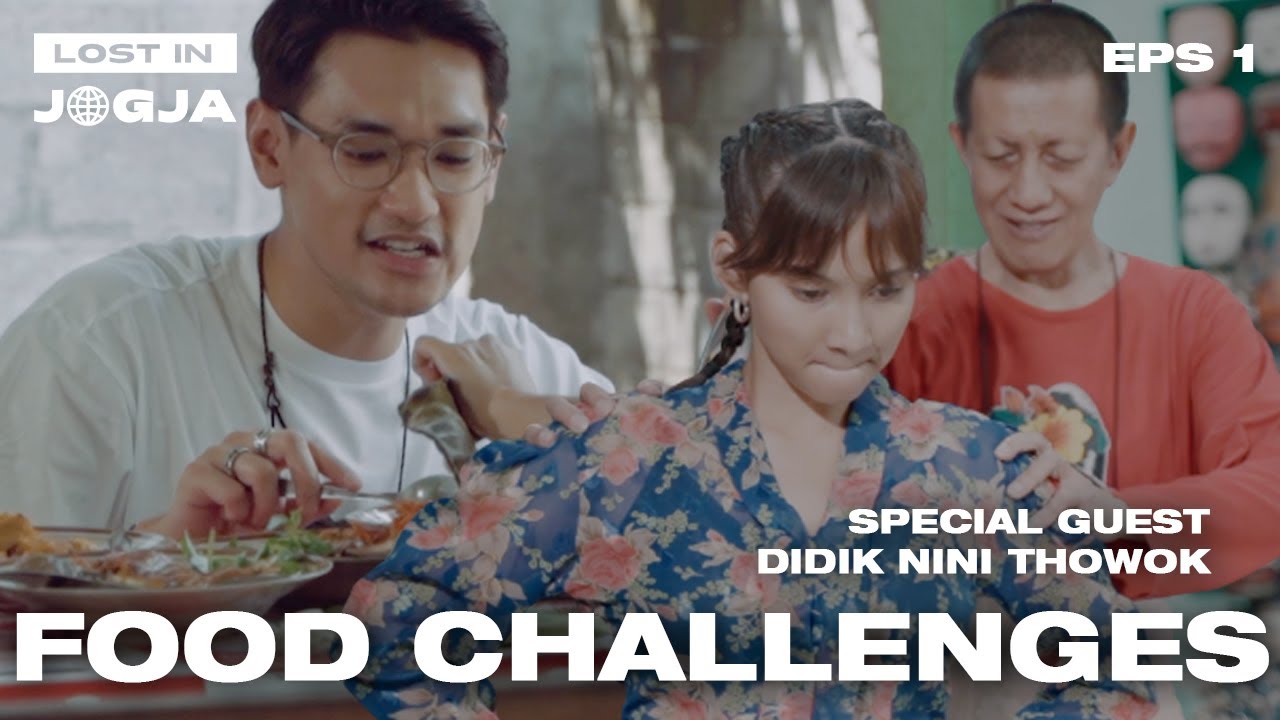 Afgan di challenge makan jeroan! Naya jadi penari Didik Nini Thowok | LOST IN JOGJA Eps 1