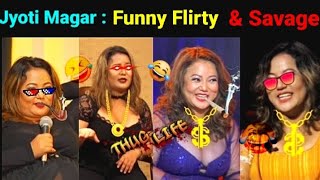 Jyoti Magar’s Boldest 🔥 & Funniest 🤣 Thug Life Moments 😂 | Double Meaning 🤭  Savage  You Can’t Miss