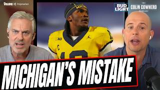 Why Bryce Underwood is a MISTAKE for Michigan | Colin Cowherd College Football
