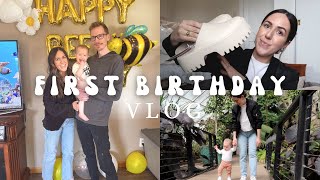 WEEKEND IN MY LIFE | My Baby&#39;s 1st Birthday + &quot; Bee&quot; day Party + TARGET HAUL