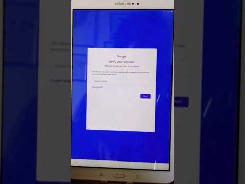 Video: Kako ponastavite tablični računalnik Verizon Samsung?