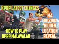 Last changes in kprp | kprp m4 buy location reveal | how to play gta rp malayalam | cnc yt