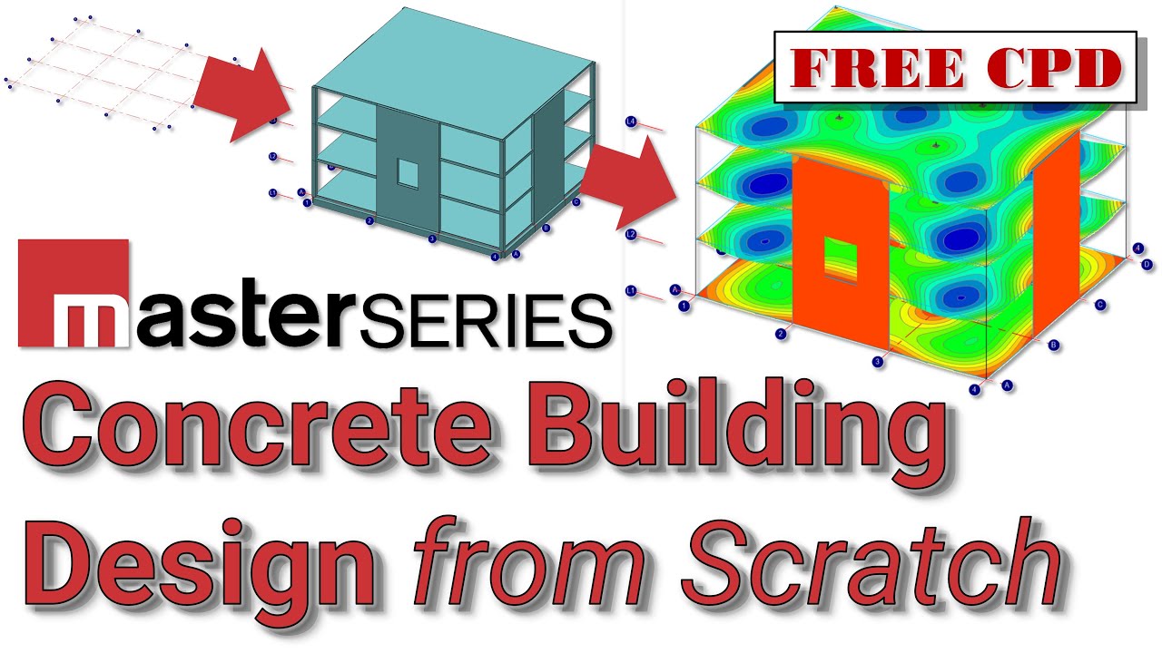Design a Multi-Storey Concrete Building with MasterSeries FE Analysis ...