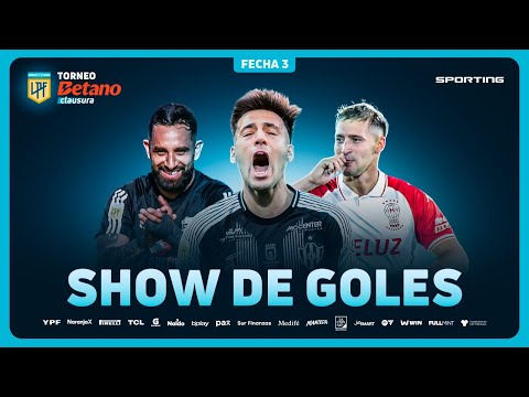 #TorneoBetano Clausura 2025 | SHOW DE GOLES DE LA FECHA 3