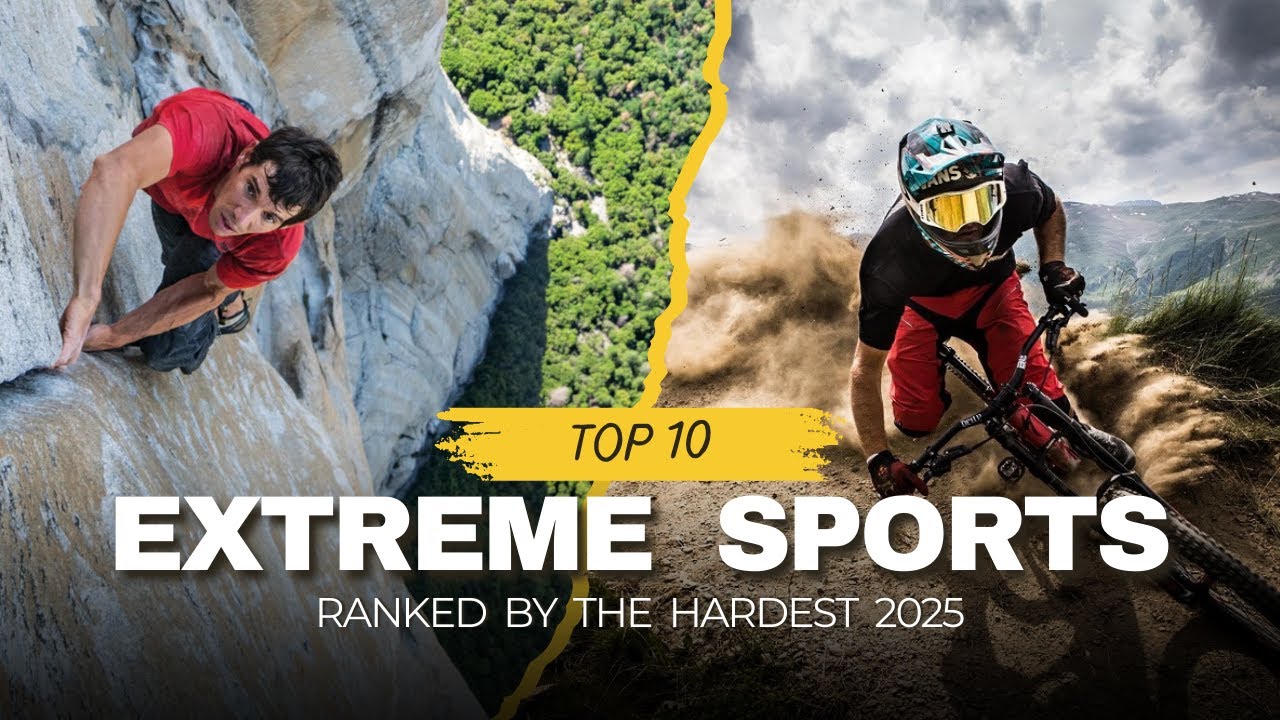 Top 10 Extreme Sports 2025 | Ranked by the Hardest - YouTube