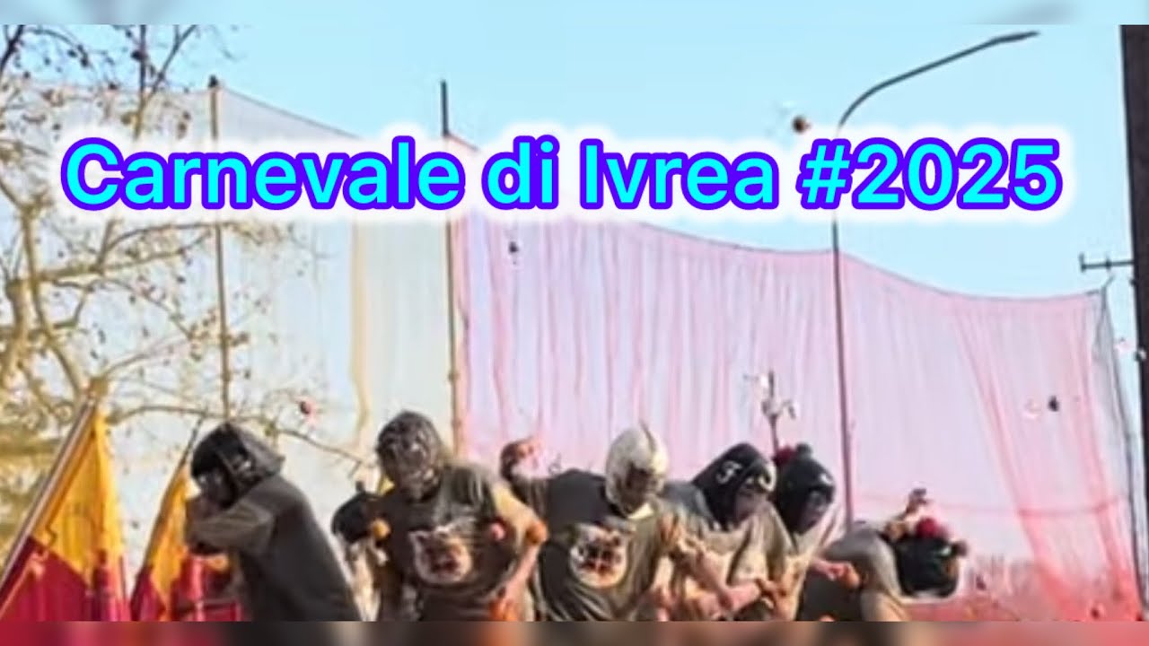 Carnevale delle Arance 🍊 ultimo giorno#carnaval #2025