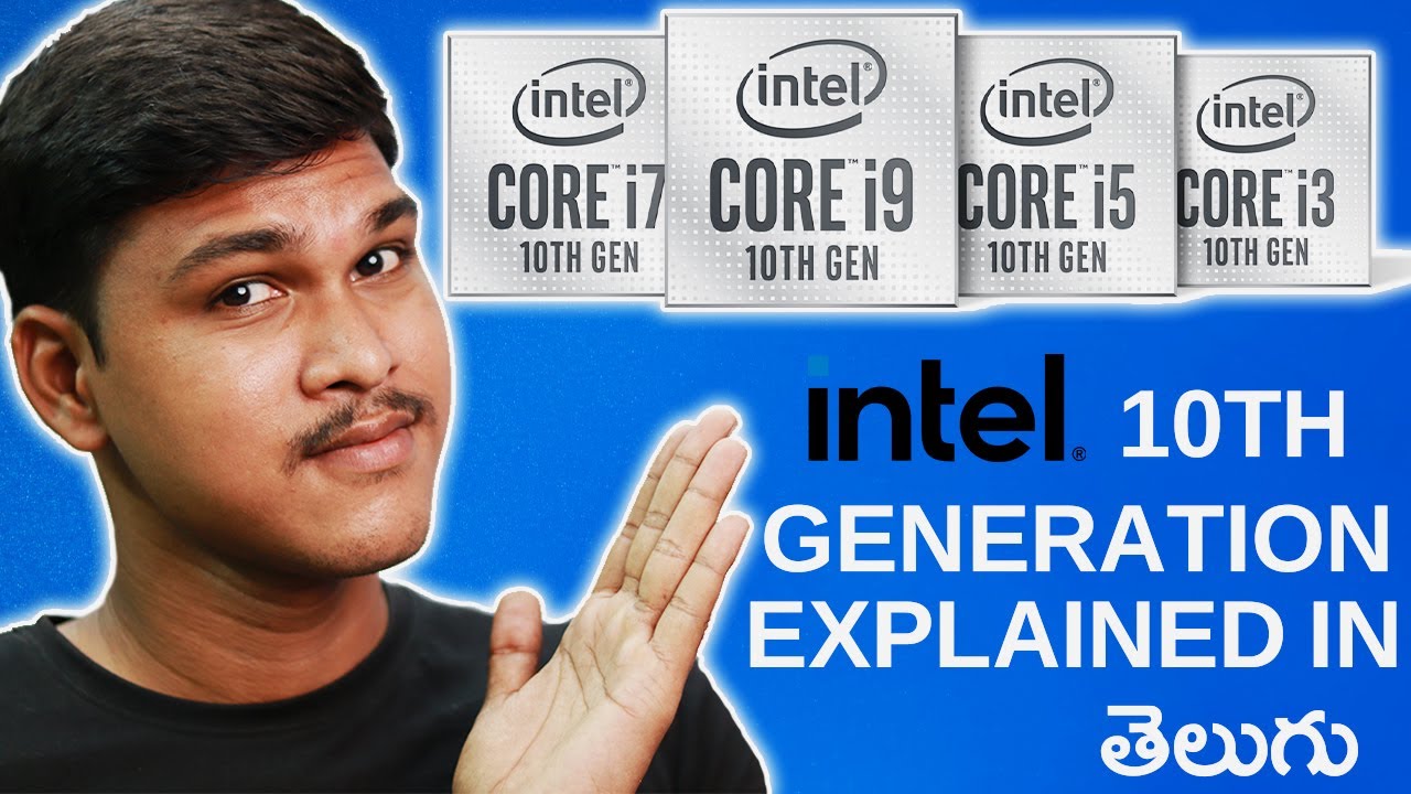 i3 i5 i7 i9 explained in telugu | intel 10th generation in telugu ...