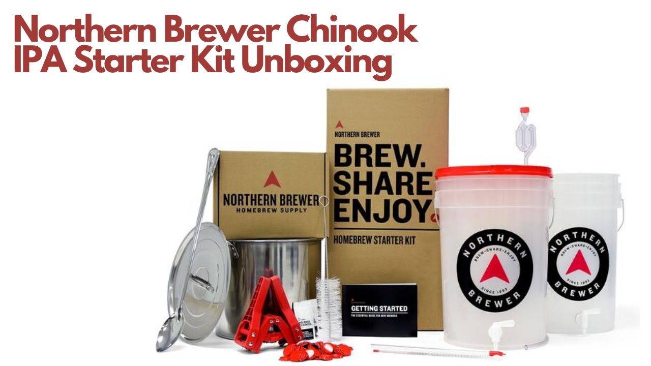 Northern Brewer Chinook IPA with Testing Equipment Starter Kit Unboxing