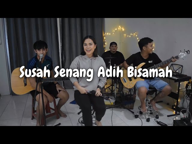 Susah Senang Adih Bisamah - Acid Rain | cover | feat. Elliza class=